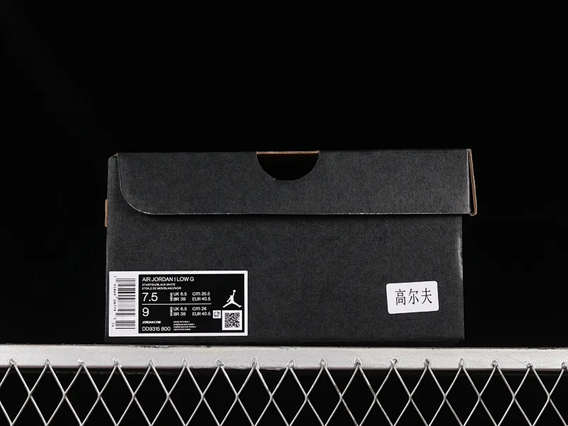 All categories Air Jordan Jordan series basketball shoes Air Jordan 1 Low G version pure original Air Jordan 1 Low Golf "Shattered Backboard" AJ1 Joe 1 smashed the backboard low-top basketball shoes DD9315-800